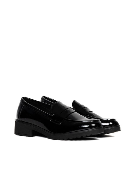 Soft Space Women's Loafers in Black Color