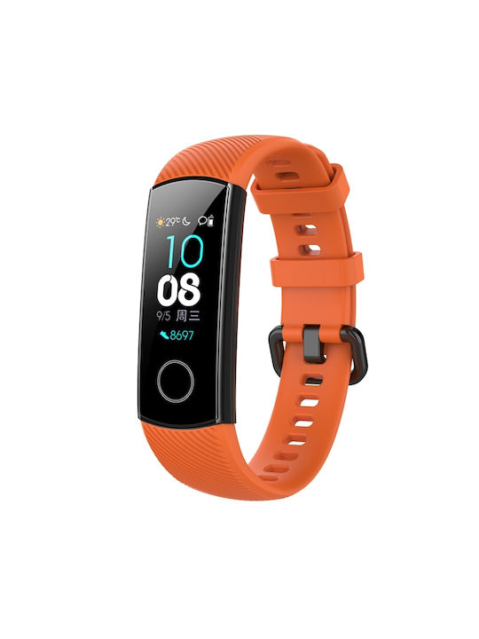Λουράκι Σιλικόνης Πορτοκαλί (Huawei Band 4)