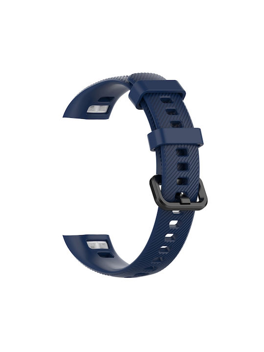 Λουράκι Σιλικόνης Μπλε (Huawei Band 4)