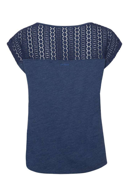 Protest Damen T-shirt Blau