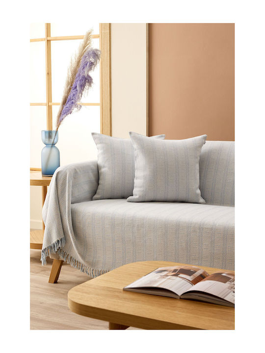 GM Home Estia Ριχτάρι Πολυθρόνας 175x180εκ. Ciel 01-3487