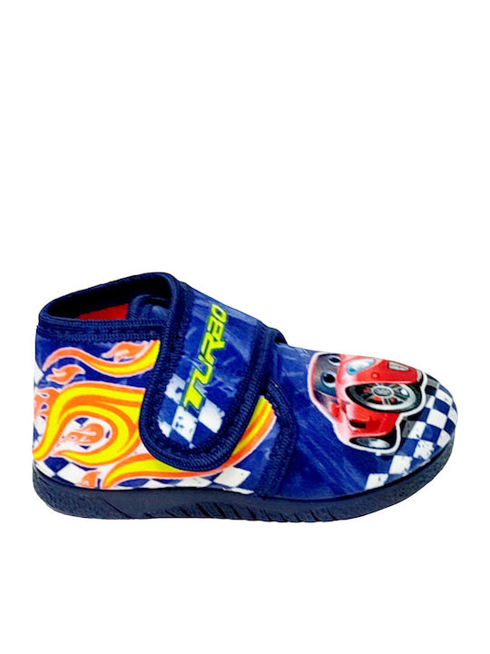 Kids Slippers Boots Blue