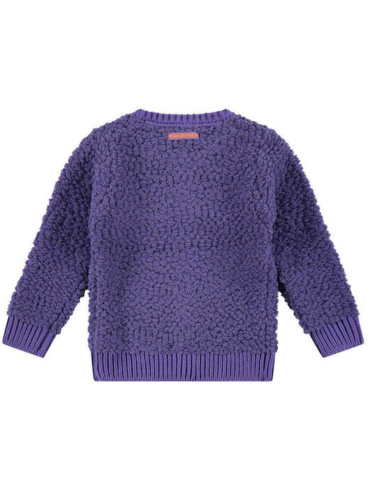 Babyface Girls Knitted Cardigan Purple