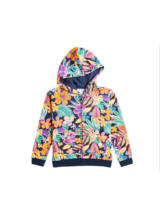 Roxy Fleece Hooded Cardigan Multicolour