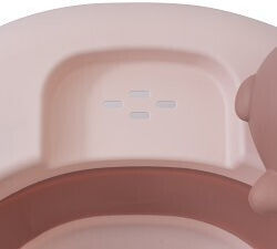 Interbaby Foldable Baby Bath Pink