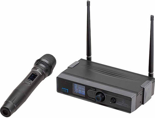 Soundsation WF-D190H Set Drahtlos Δυναμικό Mikrofon Handgemacht für Gesang