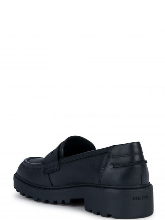 Geox Girls Slip-On Moccasins Casey Black