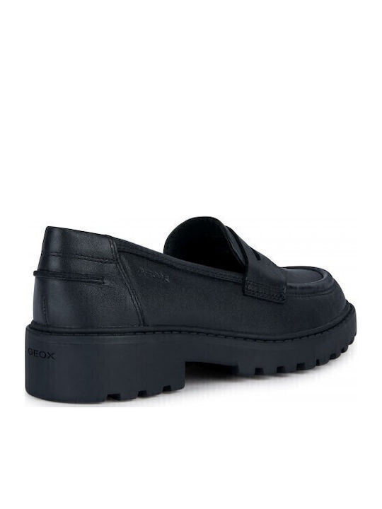 Girls Slip-On Moccasins Casey Black