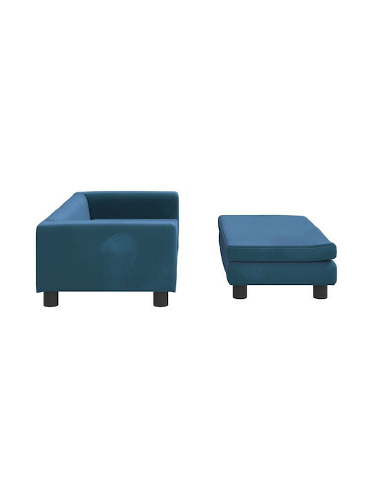 Sofa Blue 100x50x30cm