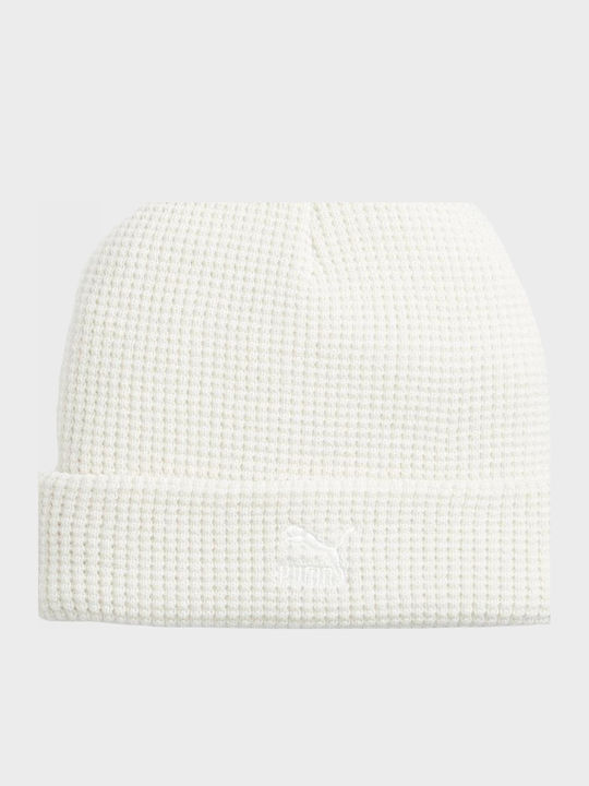 Classics Archive Mid Beanie Unisex Beanie Knitted in White color