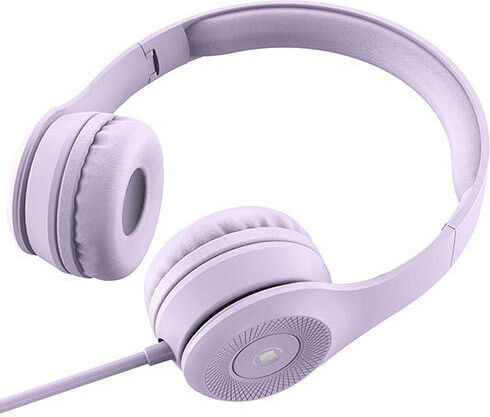 Lamtech Extra Bass Stereo Ενσύρματα On Ear Ακουστικά Μωβ