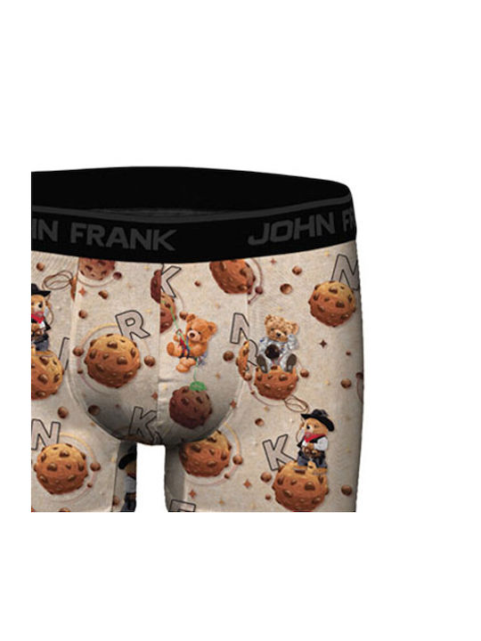 Digital World Men's Boxer Teddy Cookie with Patterns