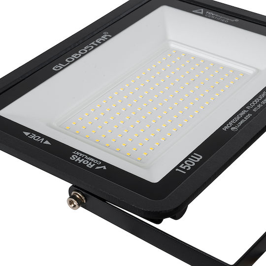 GloboStar Atlas Waterproof LED Floodlight 150W Natural White 4500K IP67