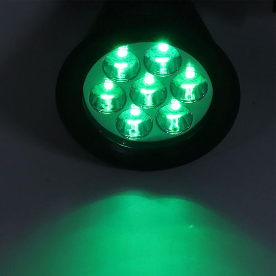 Factory Led Αδιάβροχο Καρφωτό Ηλιακό Φωτιστικό Πράσινο με Αισθητήρα Κίνησης και Φωτοκύτταρο IP65