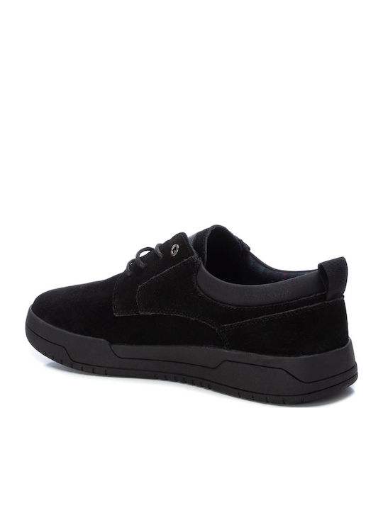 Suede Ανδρικά Casual Παπούτσια Μαύρα