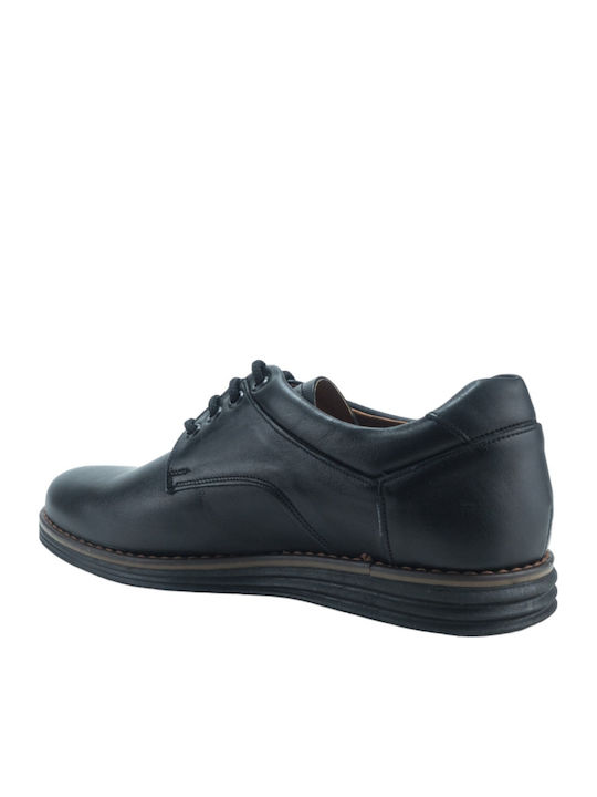 Men's Leather Casual Shoes Black
