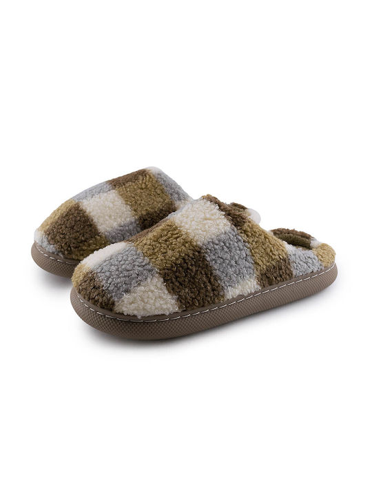 Love4shoes Women's Slippers Brown