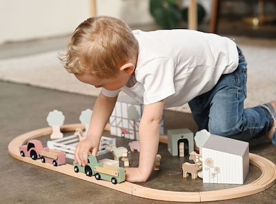 Jabadabado Set with Train made of Wood for 3++ Years