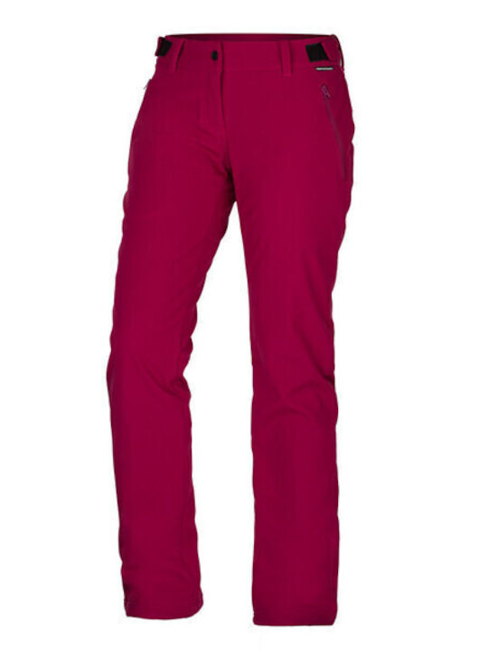 Northfinder Softshell Lang Hose Wandern Rot