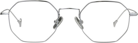 Eyepetizer Metallisch Brillenrahmen Silber IAN-C.1-46