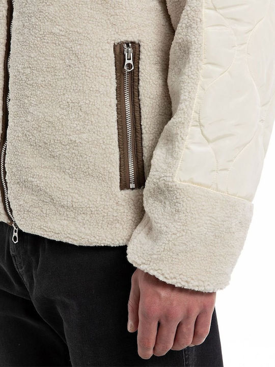 Replay Men's Winter Jacket White