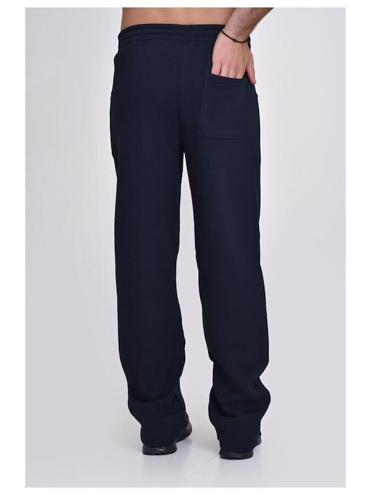 Target Men's Fleece Sweatpants with Rubber Blue