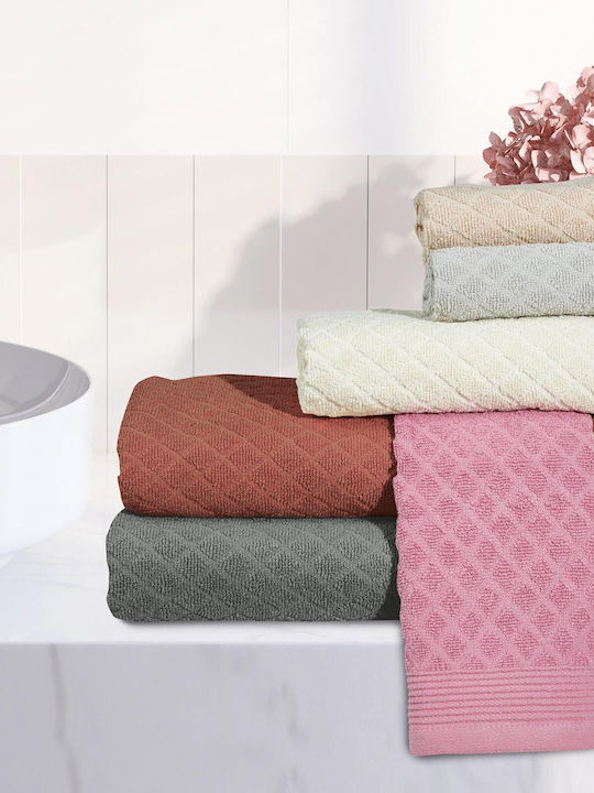 Das Home Bath Towel Set 3pcs Best 0683 Beige (#0683) Weight 480gr/m²