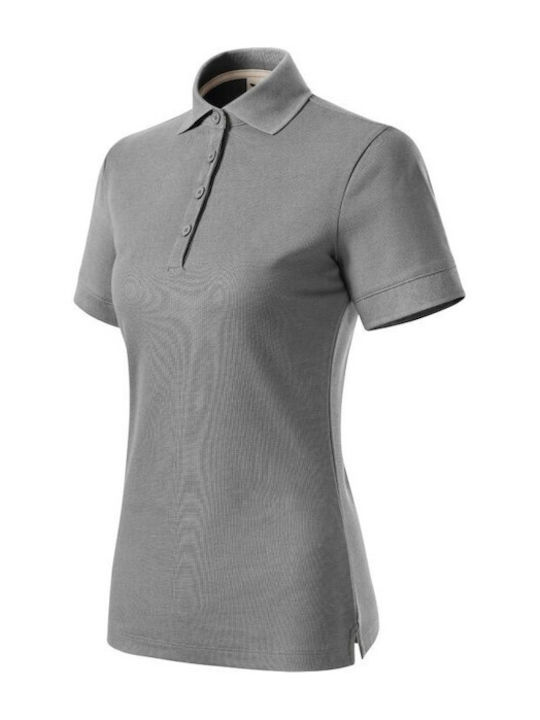 Malfini Women's Short Sleeve Promotional Blouse Gray