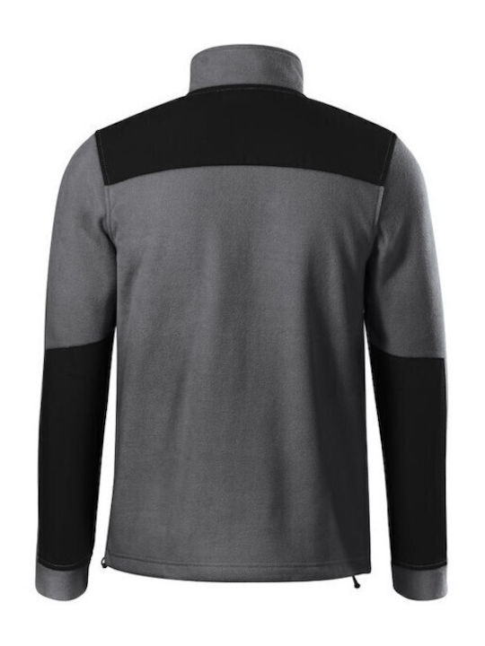 Rimeck Men's Long Sleeve Promotional Cardigan Gray