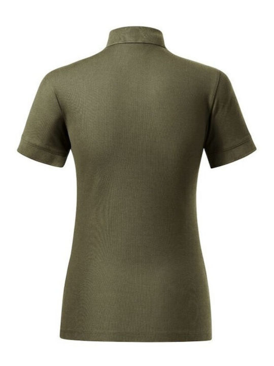 Malfini Γυναικείο Διαφημιστικό T-shirt Κοντομάνικο σε Καφέ Χρώμα