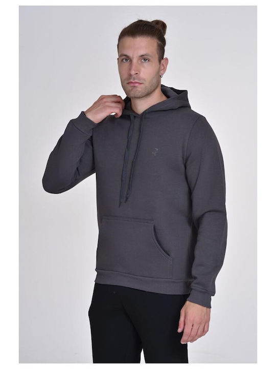 Target Men's Sweatshirt with Hood Gray