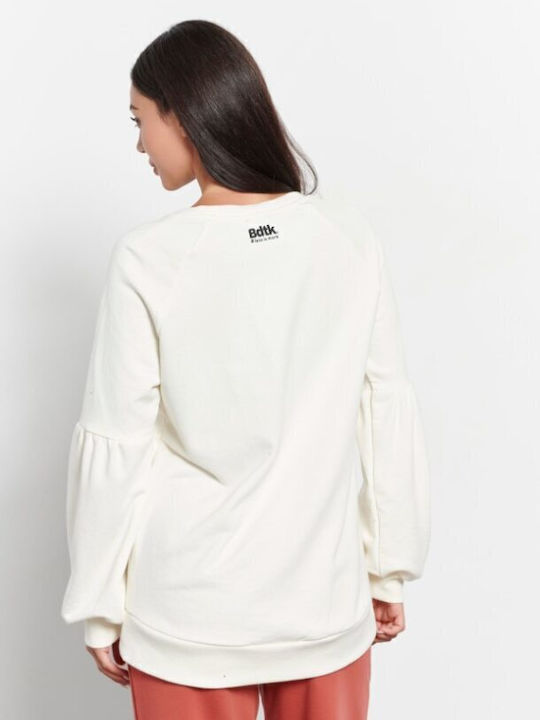 Long Women's Sweatshirt White