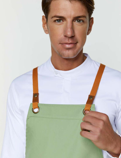 Ayo Șorț Ospătar / Barista / Barman Corp întreg Verde