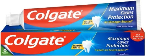 Colgate Maximum Caries Protection Οδοντόκρεμα κατά της Τερηδόνας 75ml