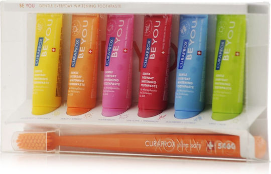 Curaprox Be You 5460 Οδοντόβουρτσα 6 Taste Pack Mini Ultra Soft (Τυχαία Επιλογή)