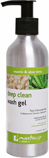 Mastic Spa Deep Clean Wash Gel Facial Cleansing 250ml