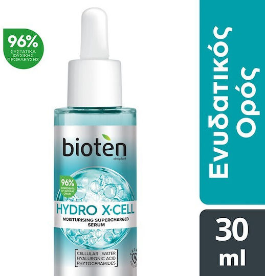 Bioten Hydro X-Cell Moisturizing Serum Face with Hyaluronic Acid for Nourishment 30ml
