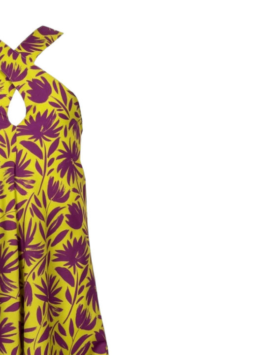 M&B Kid's Fashion Girls Fabric Jumpsuit Purple