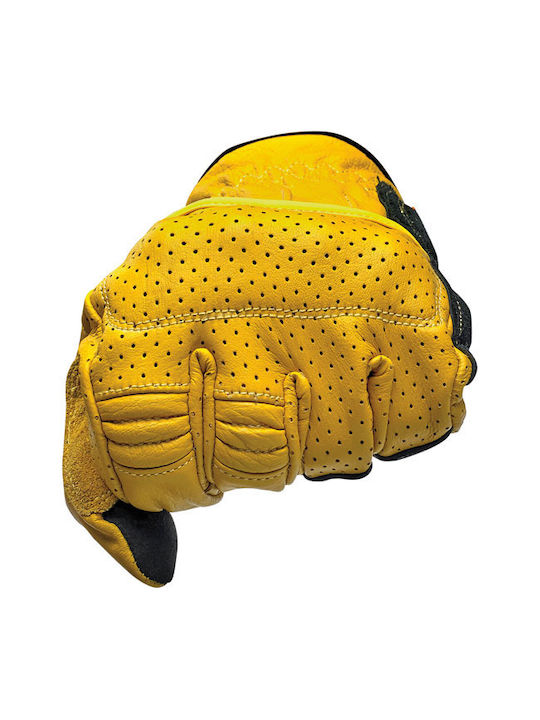 Biltwell Borrego Winter Men's Motorcycle Gloves Gold