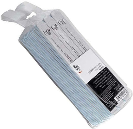 Peggy Sage Straight File Paper 180/180 30pcs 2 Όψεων
