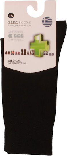 Dimi Socks 1004 Медицински Чорапи Висока Телешка Височина Черни