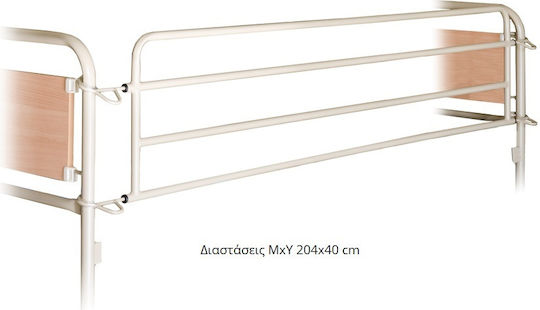 Alfa Care Ac400w Ръководство Единично Болнично Легло с Колела Странична Лента Матрак Спирачки Публикувано на AC-400W