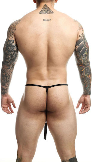 MOB Erotic Wear Ανδρικό Sexy String Μαύρο
