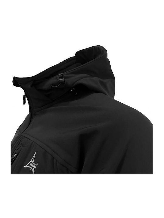 Apu Hima-a-laya Cardigan de vânătoare Softshell Negru