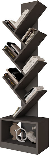Bibliothek Badru Grau 40x19.5x150cm