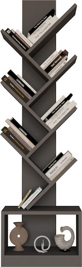 Bibliothek Badru Grau 40x19.5x150cm