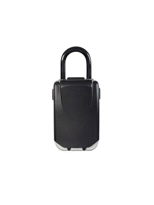 Combination Key Holder with Horseshoe Metallic and Combination Dial 7.5x5x12.5cm