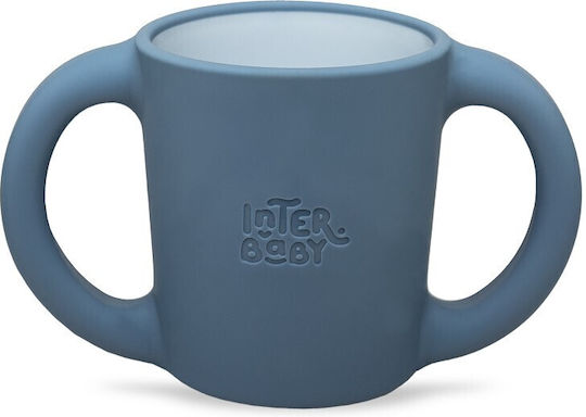 Interbaby Feeding Set made of Plastic Gray 4pcs