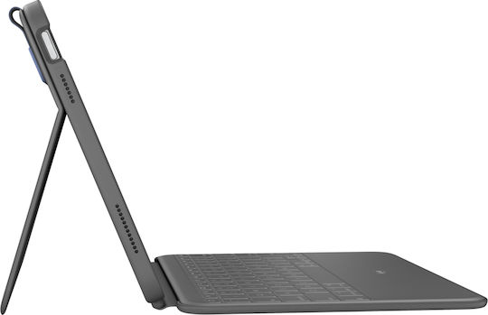 Logitech Rugged Folio Flip Cover cu Tastatură în International English Grafit (iPad 2022 10.9'' - iPad 2022 10,9") 920-011208