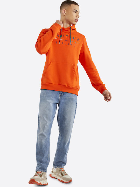 Sweatshirt mit Kapuze Orange